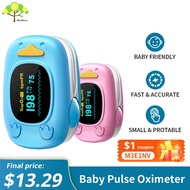 HealthTree Baby Finger Pulse Oximeter Pediatric Oximetro De Dedo SpO2 PR Pulsioximetro for Kid Child