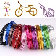 Doll Color Aluminum Wire Gardening Flower Shape Aluminum Wire Pottery Making Tool Shaping Wire Thick