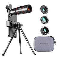 Telephoto Lens 28X HD Camera Phone Lens Telescope Zoom Macro Lens for Iphone  Smartphone Fish Eye Le