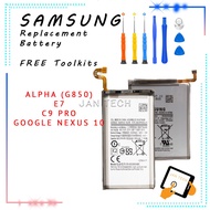 Battery Samsung Galaxy Aplha G850 E7 C9 Pro Google Nexus 10