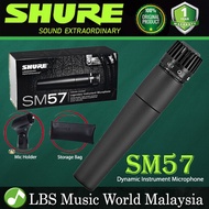 Shure SM57-LC Dynamic Instrument Microphone with Mic Clamp and Pouch (SM57 SM-57 SM57LC)