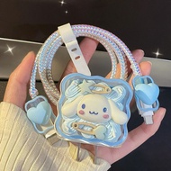 Raimondo iPhone 18/20 w | Set 5 PCS Paket Cover Pelindung Kabel & Kepala Charger Untuk Charger iPhon