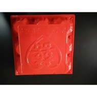 Red Fuyang Egg Tray 10 Plastic Packaging Box Double Happiness Pieces Wedding Medium Native Egg Egg E