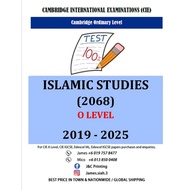 O Level ISLAMIC STUDIES (2068) 2019-June/Nov 2025 (Paper 1,2)
