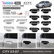 Awesome2u Honda City 2003-2007 Car Door Handle Bowl Cover Accessories