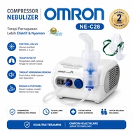 OMRON Nebulizer Omron Alat Bantu Sesak nafas mesin Portable NEC 28 Alat Uap Omron NEC 28