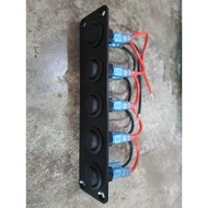 5 GANG SWITCH PANEL ELECTRICAL