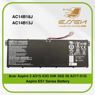 ACER AC14B18J AC14B13J for Aspire 3 A315-53G 54K 55G 56 A317-51G Aspire ES1 Series Battery