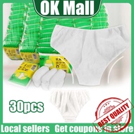 Fully Upgraded Disposable Non Woven Paper Brief 6Pcs Set/Travel for Women Men/Lightweight Privacy Pr