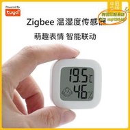 tuya塗鴉zigbee溫濕度計智能溫濕度傳感器zigbee2mqtt
