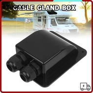 BZUQEXH Double/Single Ports Boat Waterproof Camper. RV Roof Cable Box