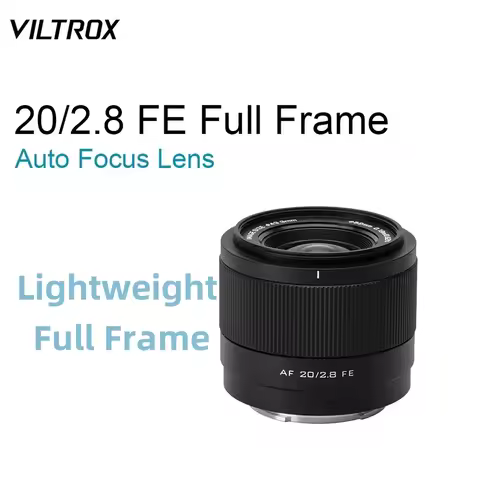 VILTROX 20mm F2.8 Ultra Wide Angle Auto Focus Lens for Sony E Mount Nikon Z Full Frame Camera Vlog L