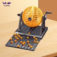 Simhoa Traditional Bingo Game Traditional Bingo Machine Toy for Bar Festivals Group