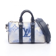 【二手】LOUIS VUITTONKeepall XS Monogram 顏色兩用手提包 M45761 PVC塗層帆布皮革 Keepall XS 女款