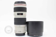 【台南橙市3C】CANON EF 70-200MM F4 L USM 無IS UZ鏡 望遠鏡頭 二手鏡頭 #87448