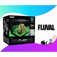 FLUVAL FLEX Glass Aquarium Kit Black - 34L / 57L