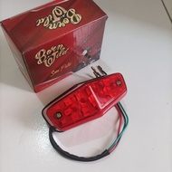 Stoplamp BSA Led lamp cb c70 rear stop lamp cb100 100 good motorbike SMOKE