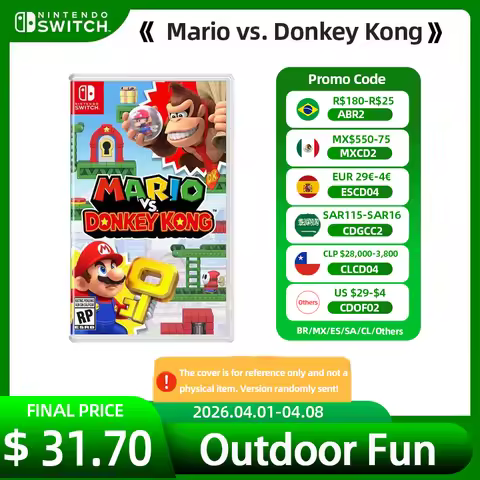 Mario vs. Donkey Kong Nintendo Switch Game Deals 100% Official Physical Game Card Support 1-2 Player