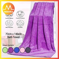 Mizona Large Bath Towel Household  Strong Absorbent Quick Drying No Fading Soft Beauty Salon Use (70