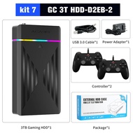 2025 3TB Game Hard Drive Portable Gaming HDD With 17300+ 3D & PC & Retro Games For PS4/PS3/PS2/Switc