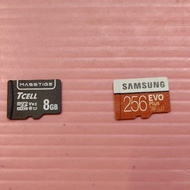 出清!正版公司貨256GB最便宜送8GB2手功能完好 SAMSUNG 三星 EVO Plus microSDXC 記憶卡
