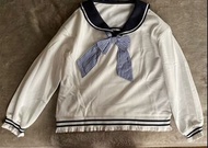 現貨—日本secret honey水手服上衣蝴蝶結可拆