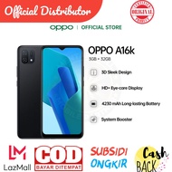 OPPO A16K 4/64GB - OS Android 11, ColorOS 11.1 - FULLSET ORIGINAL RESMI - SECOND LIKE NEW  [BISA COD]