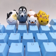 1PC Cute Cat Anime Keycaps Mechanical Keyboard Gaming Accessories For Cherry Mx Switch Custom Key Caps PBT Kawaii ESC Diy Keycap