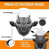 NMAX V2.1 VOLTRON MASK WITH WINDSHIELD AND MIRROR