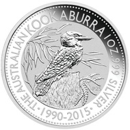 Koin Perak 2015 Australia Kookaburra 1oz Silver Coin