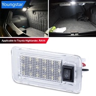 【FY】  1PC Car LED License Plate Lights Number Plate Lamp Trunk Light Light Replacement 12V Light For