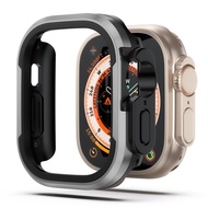 อะลูมินัมอัลลอยเคสสำหรับ Apple Watch Ultra 49Mm Series 9 8 7 6 5 4เคส TPU + กรอบโลหะสำหรับ Apple Watch 45Mm 41Mm 44Mm 40Mm