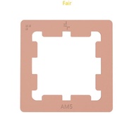 Fair Fully Fitted AM5 CPU Contact Frame Copper Plate for  7950X 7900X 7700X 7600X