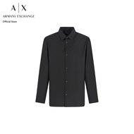 Armani Exchange เสื้อเชิ้ต รุ่น XM000197-AF12179-UB001-สีเขียวเข้ม