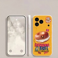 Happy Cheese Bagel Phone Case Suitable for HONOR 600lite 600 200 X9D X9cSmart X9C X7D X7C X5C X5cPlu