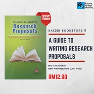A Guide To Writing Research Proposal: The Experimental Method