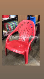 [PROMO DISKON !!] ￼kursi santai set / kursi rebahan plastik warna /