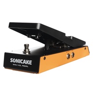 SONICAKE FlipWah Wahwah EFFECT & Active Volume Control Combo Pedal เคสโลหะขนาดเต็ม QEP-10