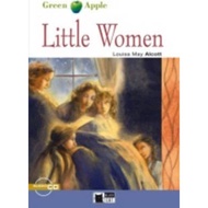 [English - 100% Original] - Green Apple : Little Women + audio CD by Louisa May Alcott (paperback)