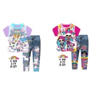 Ailubee Pyjamas 2y-12y ready stock From Malaysia size-2y-12y