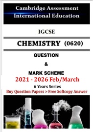 Igcse Chemistry 0620 Past papers  Extended P 246 & Core P 135