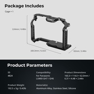 SmallRig HawkLock Quick Release Cage for Panasonic LUMIX GH7 / GH6Quick Release Design Arca-Swiss fo
