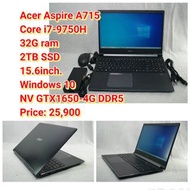 Acer Aspire A715Core i7-9750H