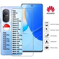 Tempered Glass Screen Protector for Huawei Mate 50 40 30 20 10 Pro Mate 9 P30 50 P30 Lite P20 Pro P40 Y9S Y6S Nova 3 5 7