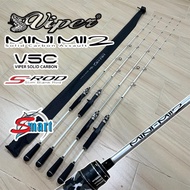 VIPER MINI MII 2 DAN MINI MII SOLID CARBON CASTING SPINNING AND JIGGING FISHING ROD / VIPER MINI-MII