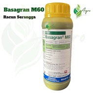 BASAGRAN M60 1Liter Racun rumput dalam padi/Herbicide/bentazone sodium 37%/mcpa dimethylammonium 6.2