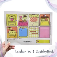 Paper Book Doll House / DIY Squishy Book Pom Purin / Skills Book