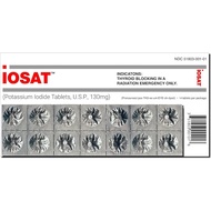 IOSAT Potassium Iodide 14 Tablets