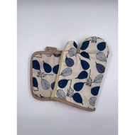 HEAT RESISTANT COOKING OVEN GLOVE/OVEN MITTEN