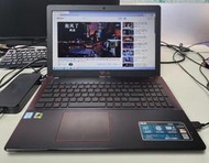 中古 ASUS X550V i5-6300H 8G RAM 獨顯顯示卡  500SSD 15.6寸 筆電 (電池全新)